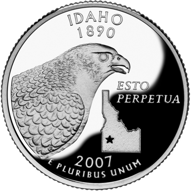 Idaho State Motto Esto Perpetua (Let it Be Perpetual)
